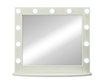 Зеркало Гримерное 800х700 настольное белое 11 ламп