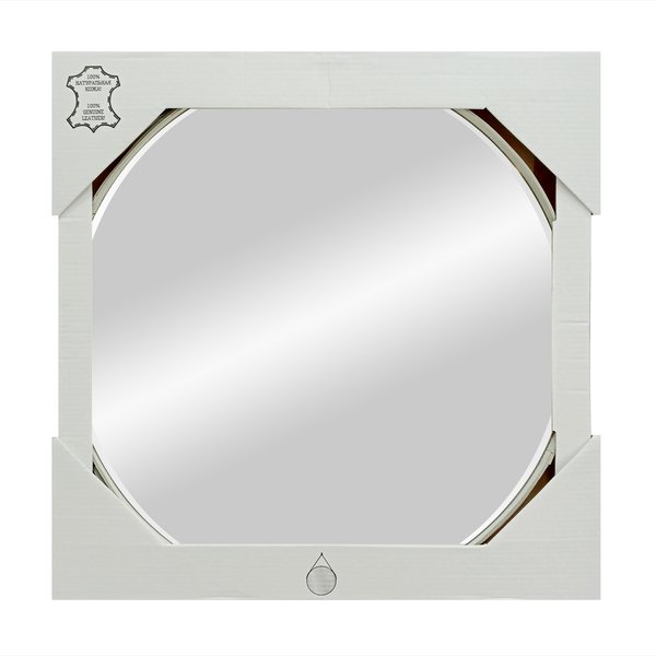 Зеркало Ритц белое D500