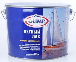 Лак яхтный OLIMP глянцевый (9л)