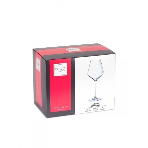 Набор бокалов д/вина Eclat Cristal d'Arques Ultime 380мл 6шт стекло