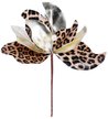 Ветка декоративная 24х25см леопардовая с золотом SYCZB-382109 Ветка декоративная 24х25см леопардовая с золотом SYCZB-382109