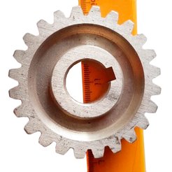 Шестерня червячной передачи редуктора KCM21