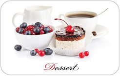 Салфетка сервировочная Десерт 26х41см ПВХ