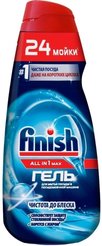Гель д/посудомоечной машины Finish All in One 600мл Чистота до блеска