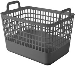 Корзина д/белья Econova Kobo 15л 32x22,4x25,5см ПП серый