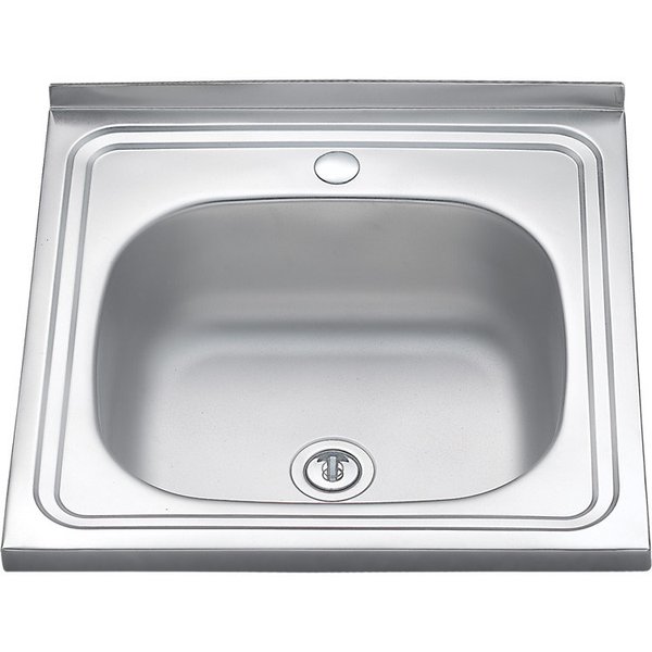 Мойка врезная sink 7540R 750x400x180мм 0,6мм,нержавеющая декоративная сталь