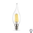 Лампа светодиодная Filament 351524 LED CF35 15W E14 Свеча на ветру 4000K 220-240V