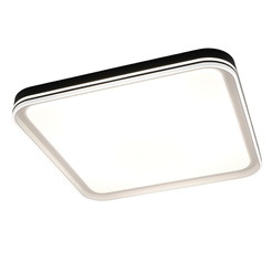 Светильник управляемый светодиодный OLIVER 100W S-IRC-500x500x75-WHITE/BLACK/WHITE-220-IP40