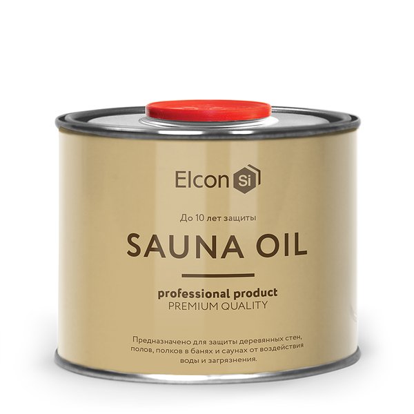 Масло для полков бани и сауны Elcon Sauna Oil (0,5л)