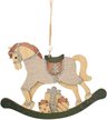 Украшение фигурное Лошадка 16х10см, дерево, SYMZPB-4425054 Украшение фигурное Лошадка 16х10см, дерево, SYMZPB-4425054