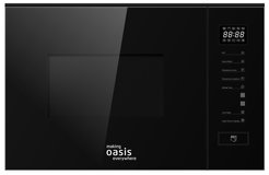 Печь микроволновая встраиваемая Oasis MW-SGB 800Вт 20л сенсорное управление, черный