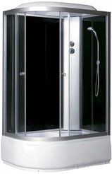 Кабина душевая NG-2510-14R (1200х800х2150) высокий поддон стекло тонированное 3 места