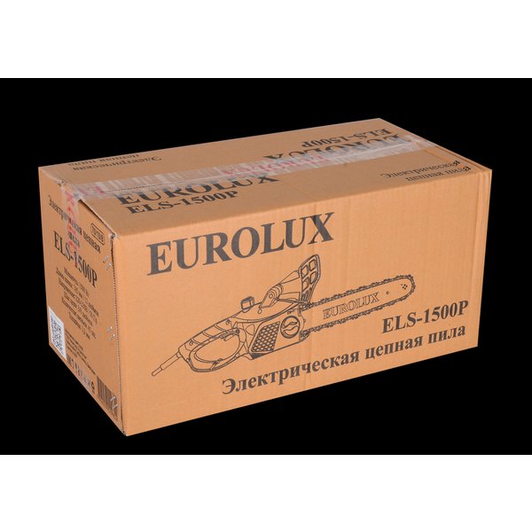 Пила цепная электрическая Eurolux ELS-1500P 1500Вт шина 30,5см