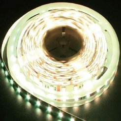 Лента светодиодная LS 606 5м 14,4W/m 12V теплый белый