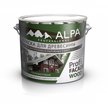 Краска для древесины ALPA Profi FACADE WOOD полуматовая белая База А (9л/10,9кг)