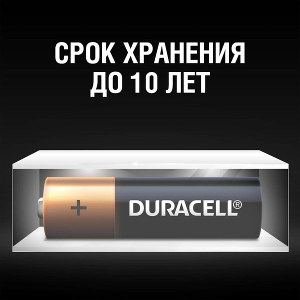 Батарейка алкалиновая Duracell АА/LR6 2шт