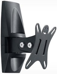 Кронштейн для ТВ Holder LCDS-5003М 10-26'' наклонный 15° поворотный 135° до 25кг черный