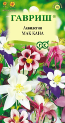 Семена Аквилегия Мак Кана культурная гигант 0,05г