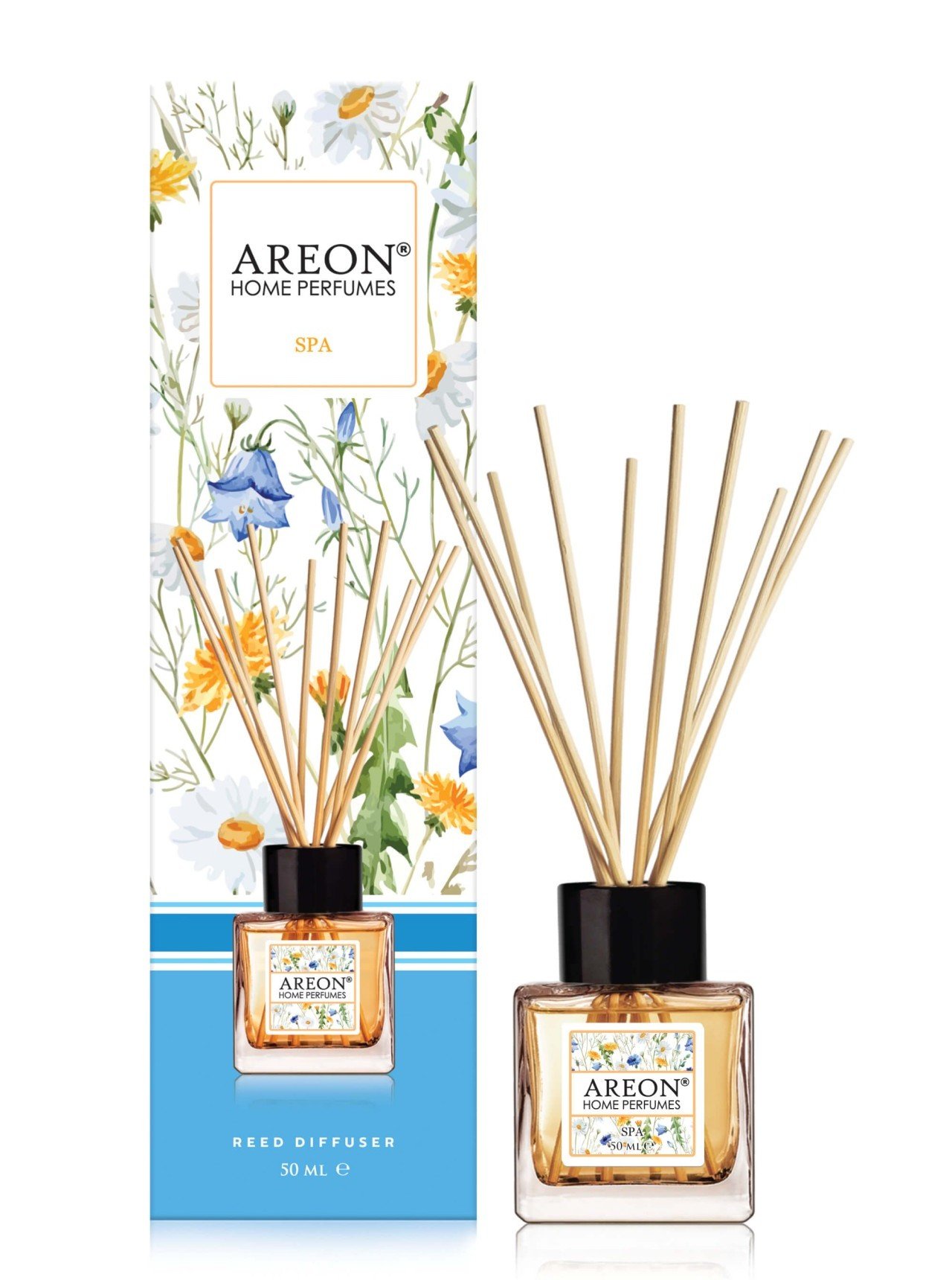 Диффузор для дома/офиса AREON HOME PERFUME STICKS 50 ml Спа 431447 купить с  доставкой в МЕГАСТРОЙ Йошкар-Ола