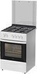 Плита газовая 60х60х85см Дарина 1D-GM141 007 W белая,газ-контроль духовки