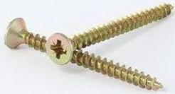 Саморез универсальный желтый 3,5х35 (200шт) №1443