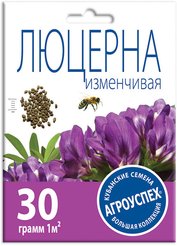Семена газона Агроуспех Люцерна Изменчивая 30г