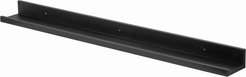 Полка Qually 115x12x7см МДФ черный