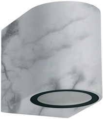 Светильник уличный архитектурный накладной Uniel GU10 UUL-P51A 6W/GU10 IP65 MARBLE мрамор 