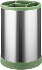 Подставка д/кухонных приборов Agness 12х16,7см пластик, нерж.сталь