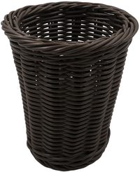 Подставка д/столовых приборов Handy Home Полиротанг 13,5х13,5х16см коричневый, ПП