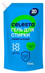 Гель д/стирки универсальный Celesta 1л дой-пак