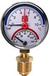 Термоманометр радиальный STI Ø63мм,120°C,10бар (G1/2") 