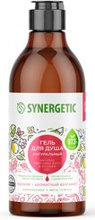 Гель д/душа Synergetic 380мл Пачули и ароматный бергамот, биоразлагаемый, натуральный