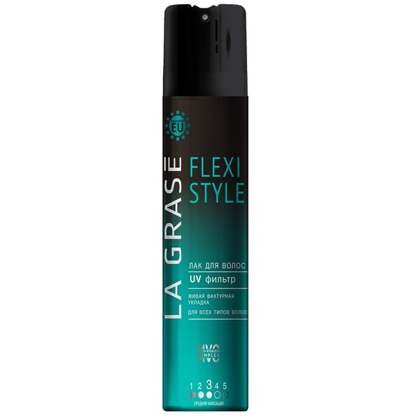 Лак д/укладки волос La Grase 250мл Flexi Style