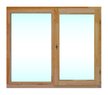 Окно деревянное со стеклопакетом ОД ОСП(45) 1160х1170мм