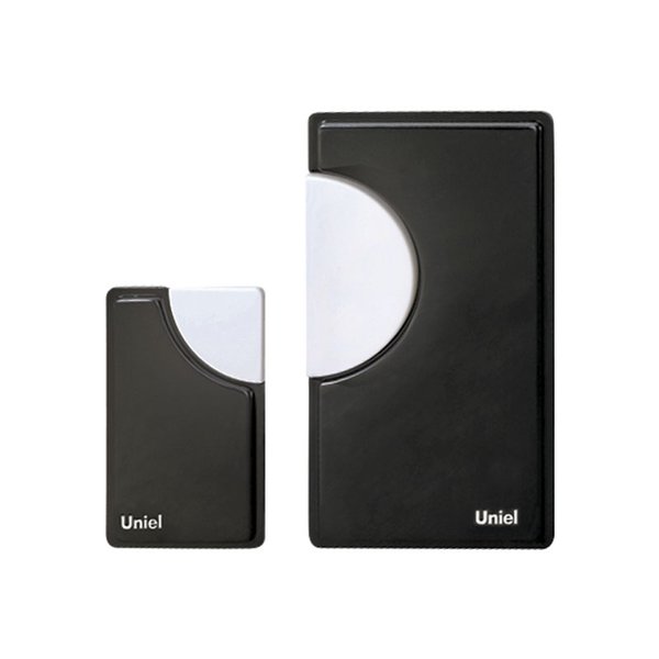 Звонок беспроводной UNIEL UDB-002W-R1T1 32 мелодии дальность 100M черный 
