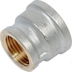 Муфта латунная переходная 1 1/2"х1 1/4"