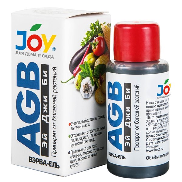 Средство для защиты растений от болезней JOY AGB 50мл 