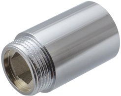 Удлинитель латунный 3/4" хромированный 40мм