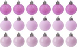 Набор шаров Макарун 18шт 4см лиловый, SYQA-0124214