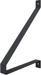 Кронштейн Mart URB-SHF-07 30х2,5х20,5см черный