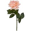 Роза декоративная 70см бежевая