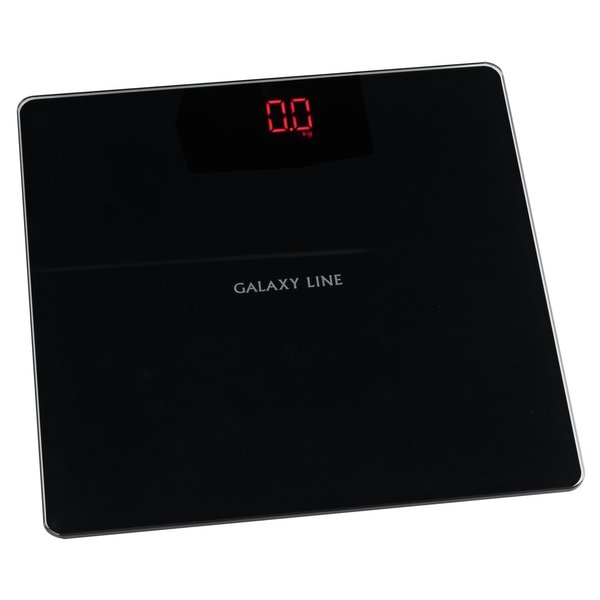 Весы напольные электронные Galaxy LINE GL 4826 до 150кг стекло черный