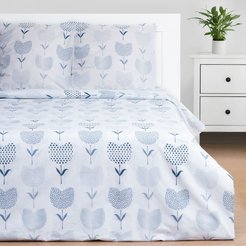 Комплект постельного белья 1,5сп Этель Тюльпаны