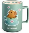 Кружка Lefard Capybara+coffee 400мл фарфор
