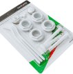 Комплект для подключения радиатора 1"x1/2" Grosseto с тремя кронштейнами