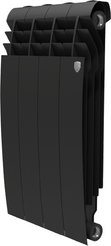 Радиатор биметаллический Royal Thermo BiLiner Noir Sable 500 4 секции