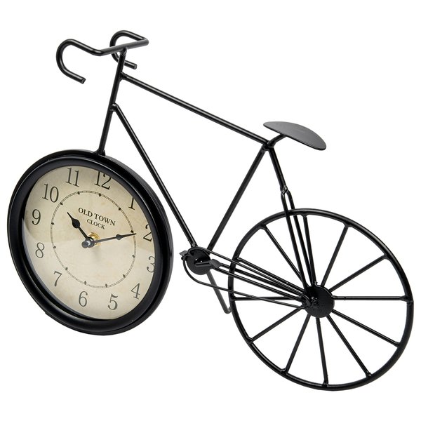 Часы Велосипед 37х10х24 черный
