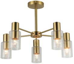 Люстра Mostra 3490-5 CU, 5xE14/40W (54х54х38,5)
