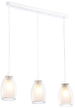 Подвес Ambrella light TR3536/3 WH/CL/FR белый/прозрачный/белый матовый 3хE27